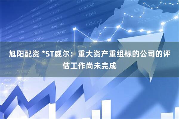 旭阳配资 *ST威尔：重大资产重组标的公司的评估工作尚未完成