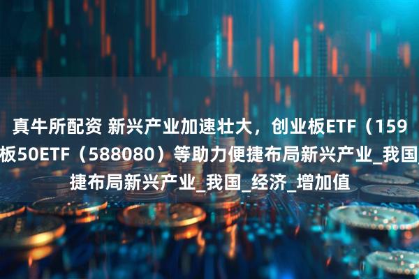 真牛所配资 新兴产业加速壮大，创业板ETF（159915）、科创板50ETF（588080）等助力便捷布局新兴产业_我国_经济_增加值